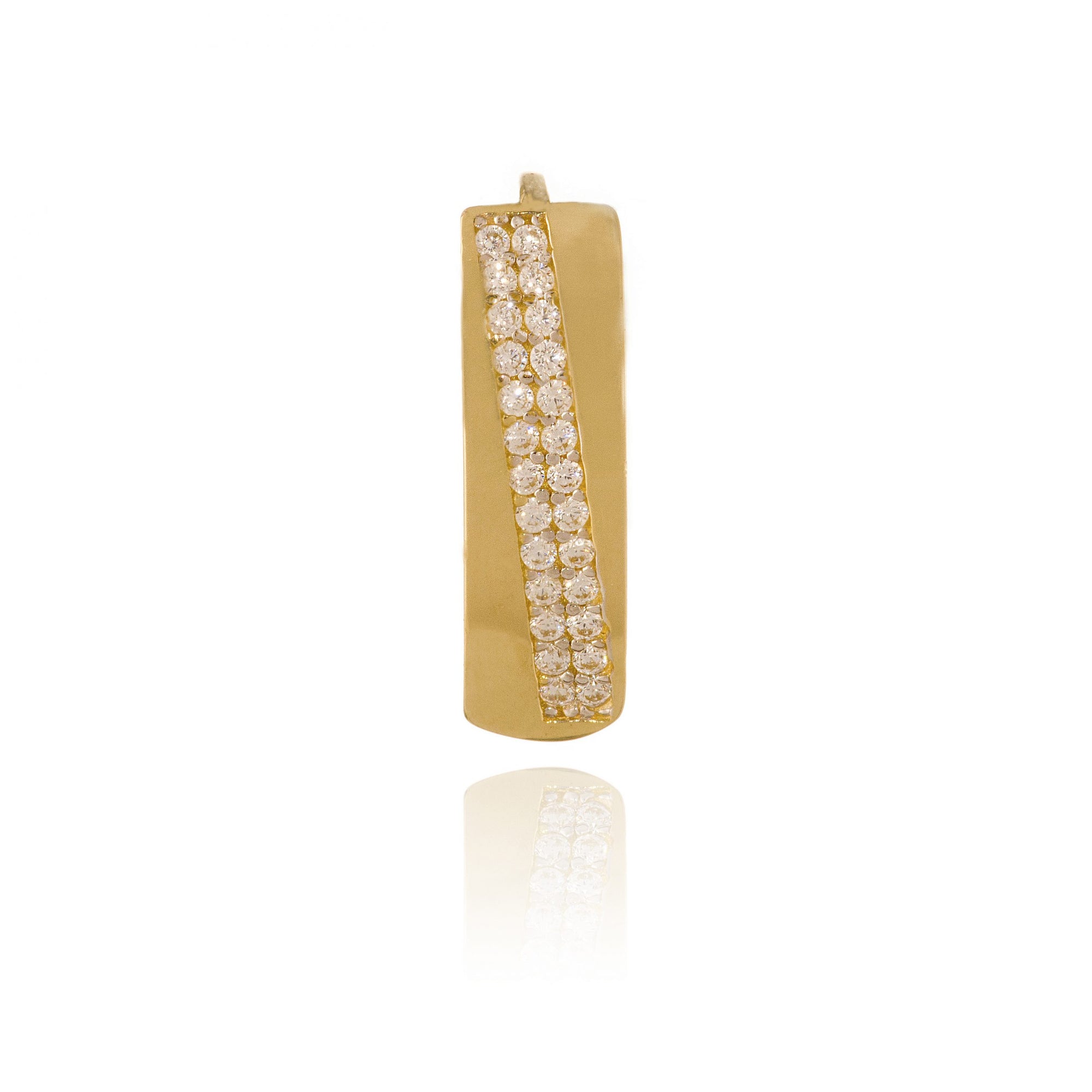 Gold earrings