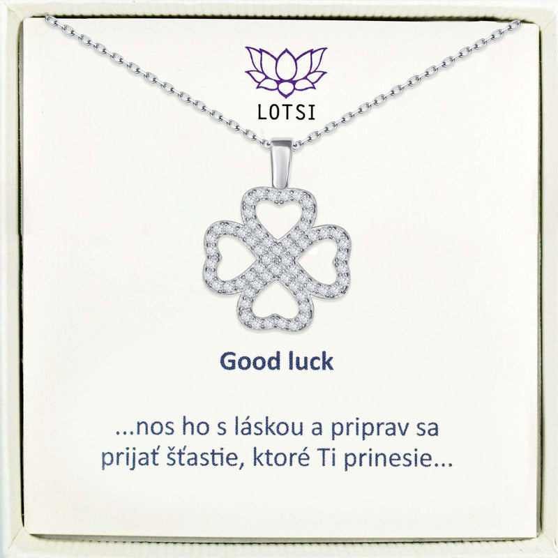 Silver chain Good luck