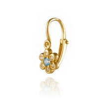 Gold earrings