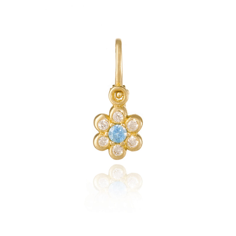 Gold earrings