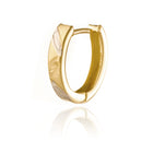Gold earrings