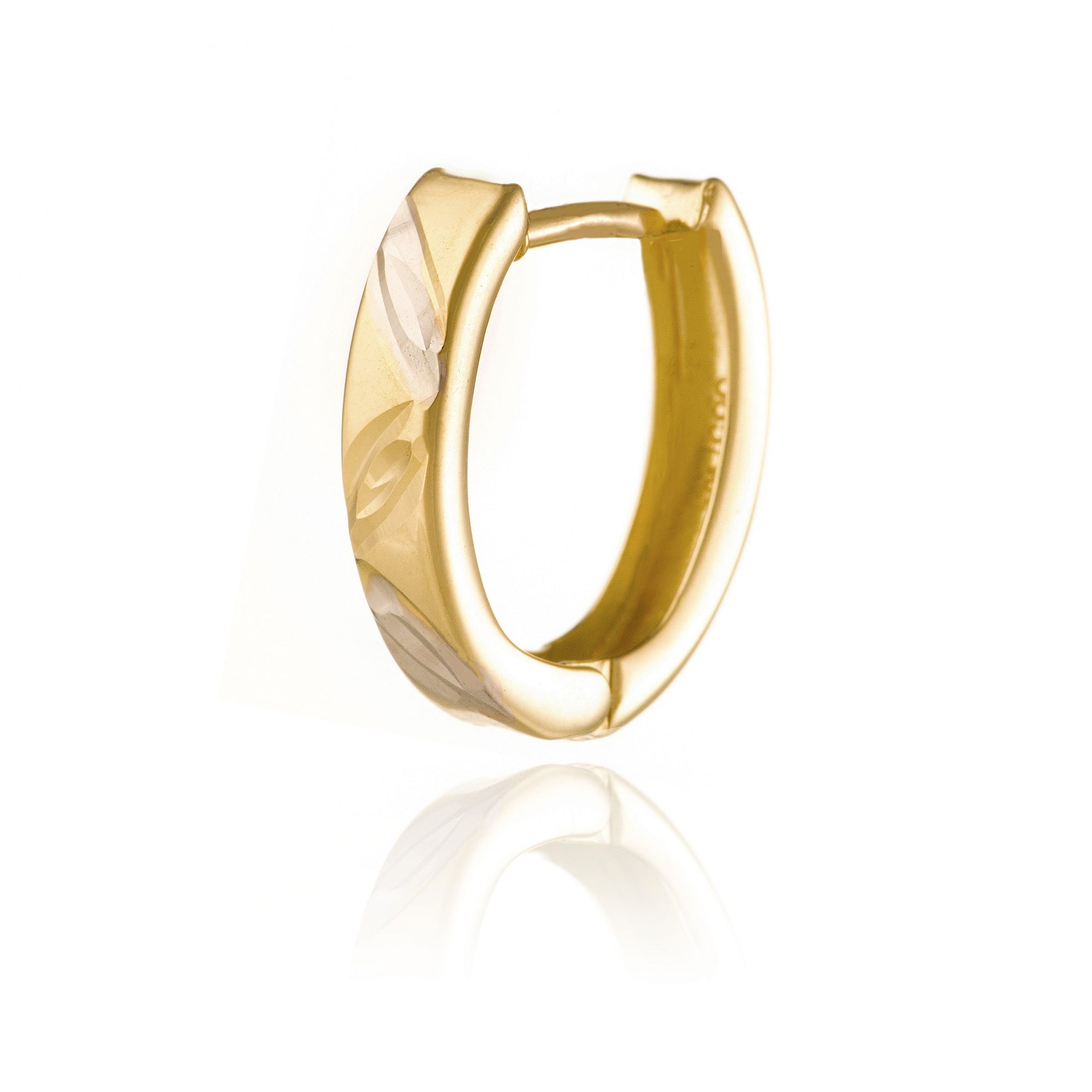 Gold earrings