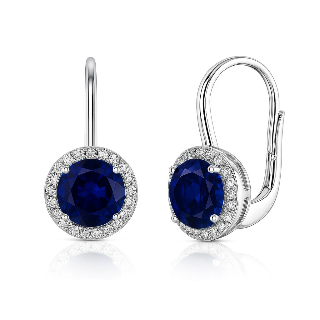 Silver earrings