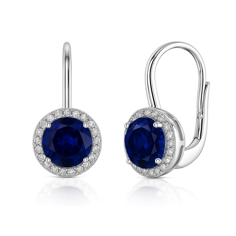 Silver earrings