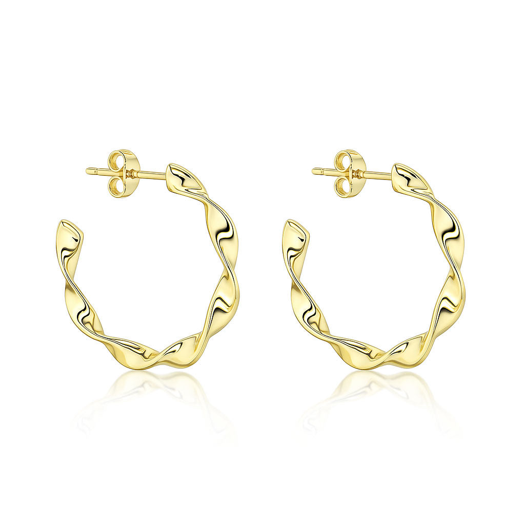 Silver earrings