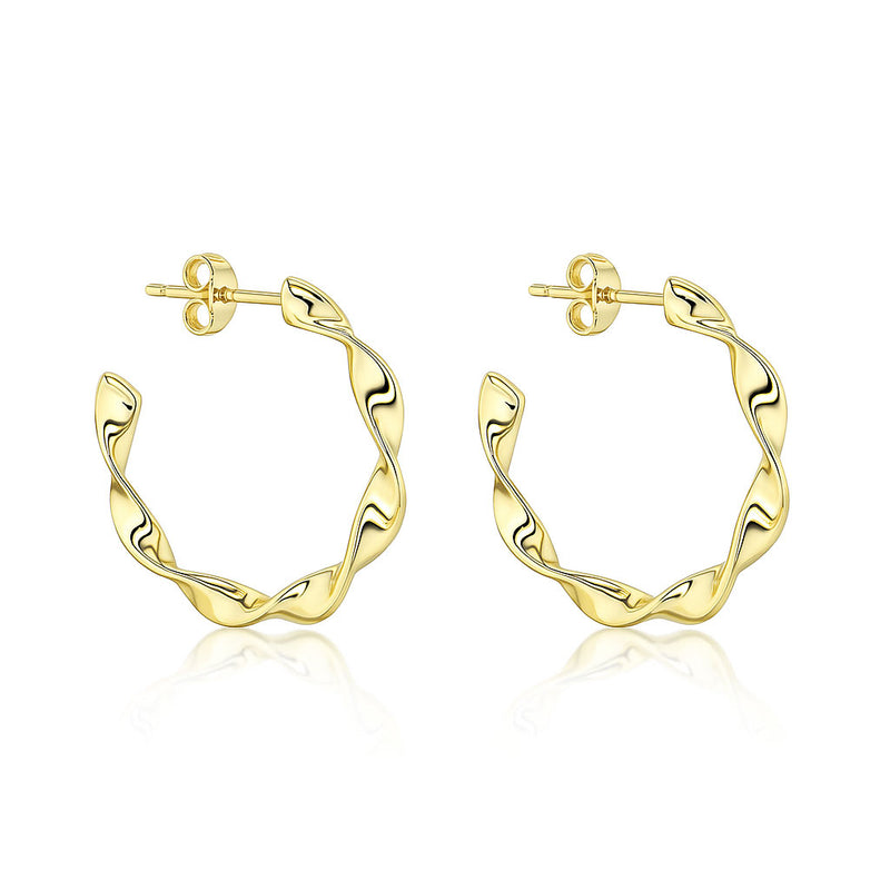 Silver earrings