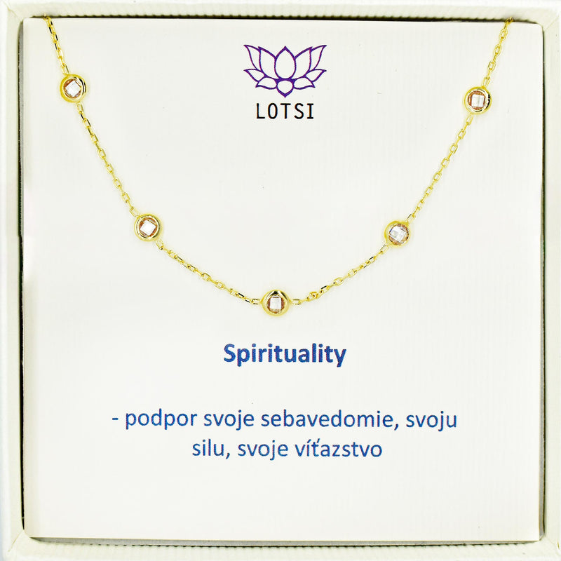 Spirituality gold chain