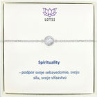 Silver anklet Spirituality