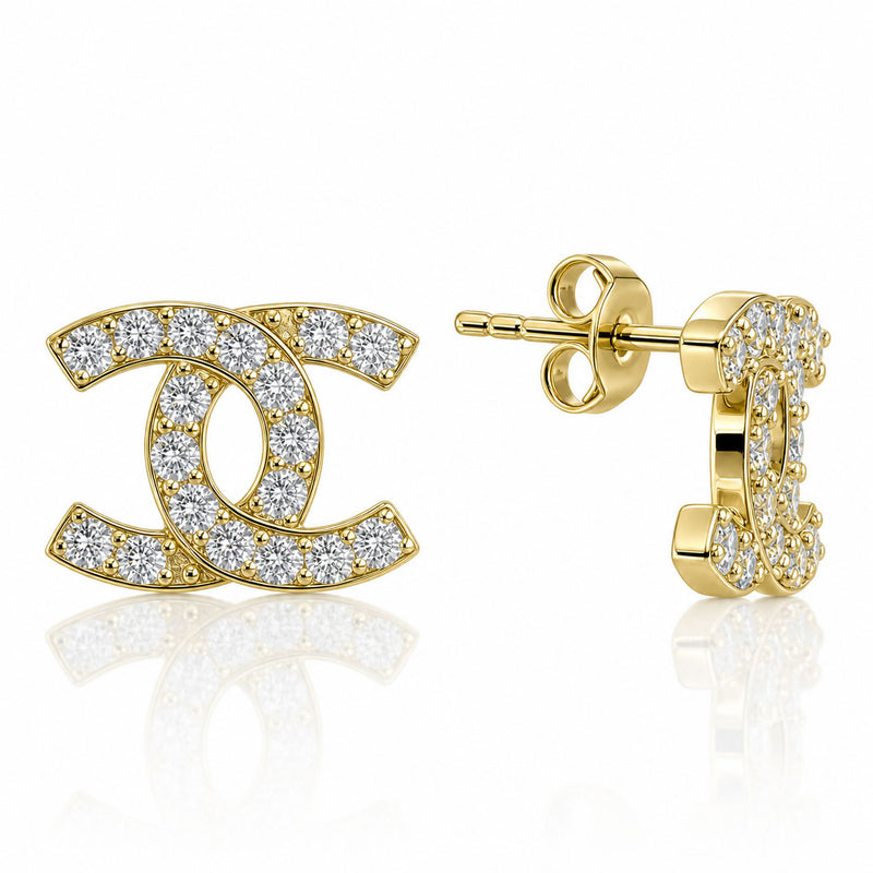 Silver earrings