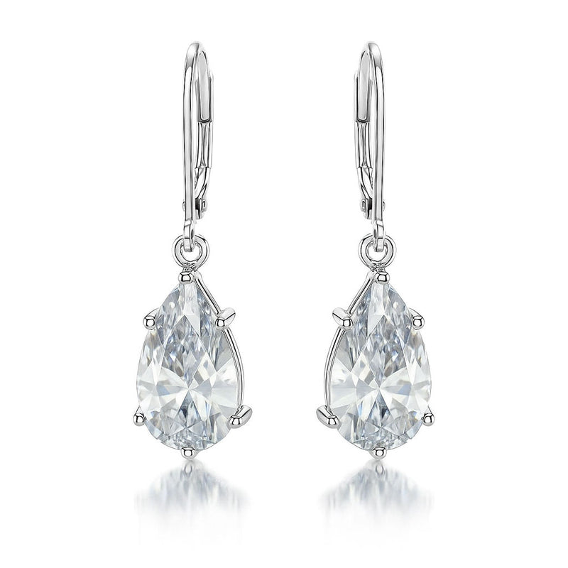 Silver earrings