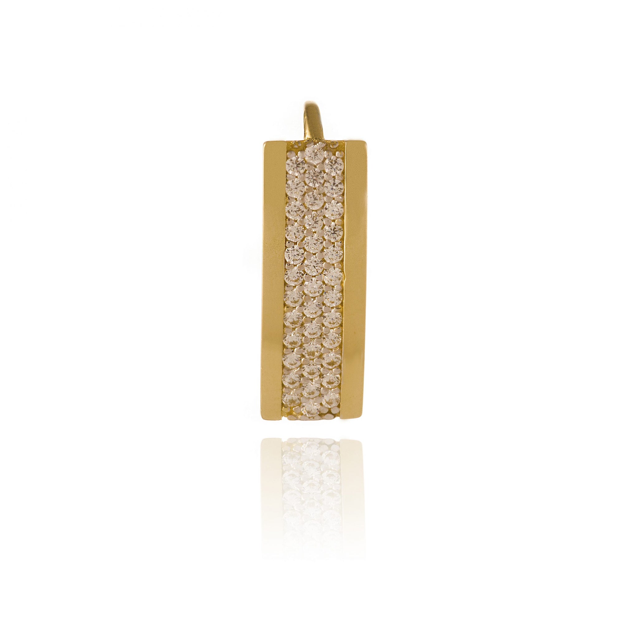 Gold earrings