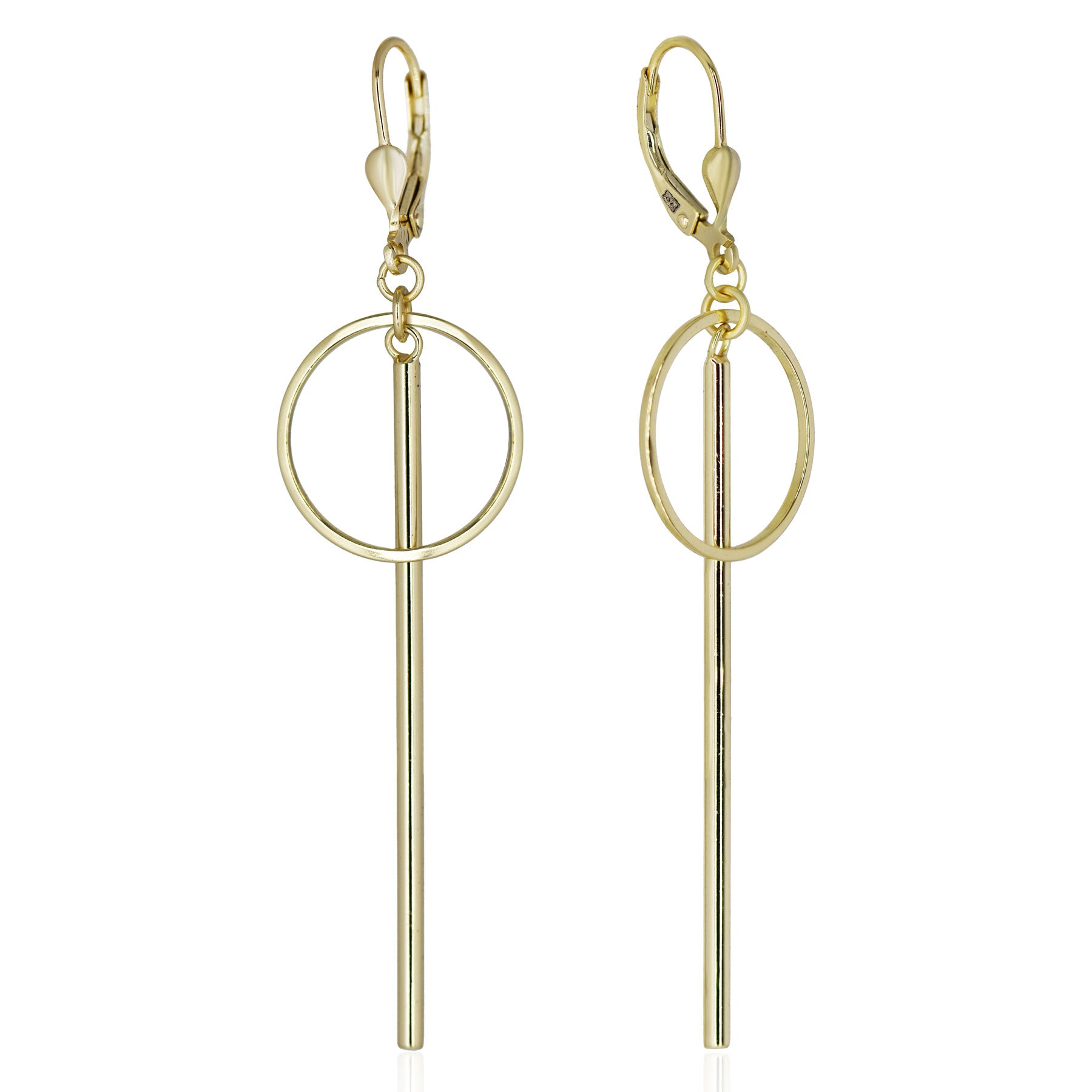 Silver earrings