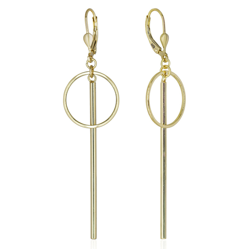 Silver earrings