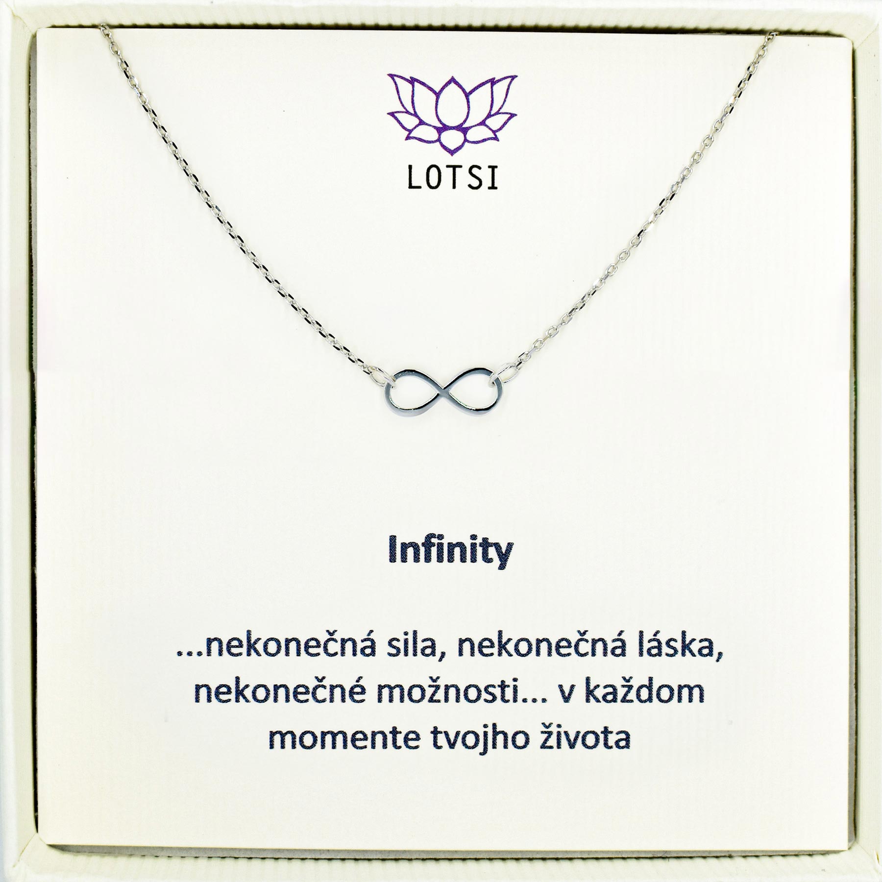 Goldene Infinity-Halskette