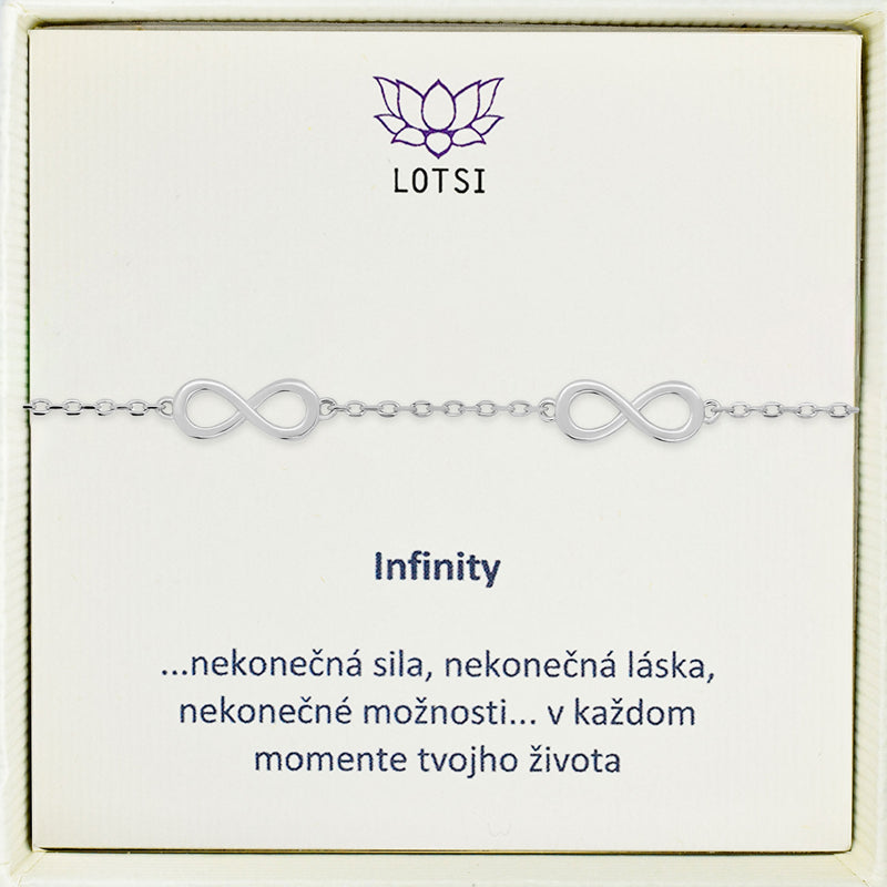 Silver Infinity Bracelet