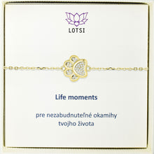Silver bracelet Life moments