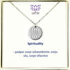Silberkette Spirituality FEUER