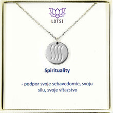 Silberkette Spirituality FEUER