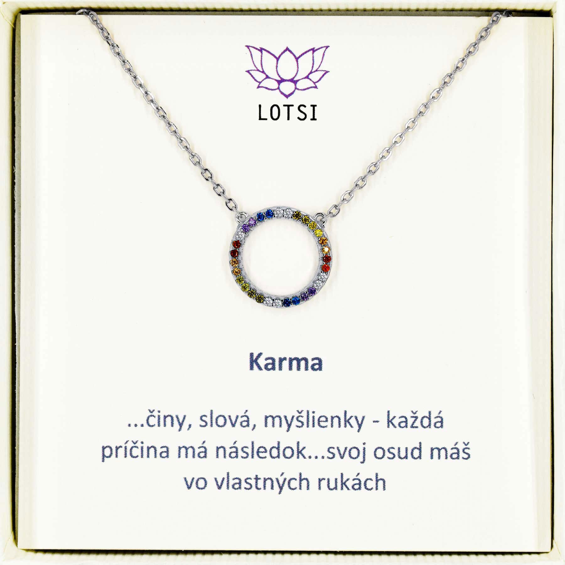 Silver chain Karma