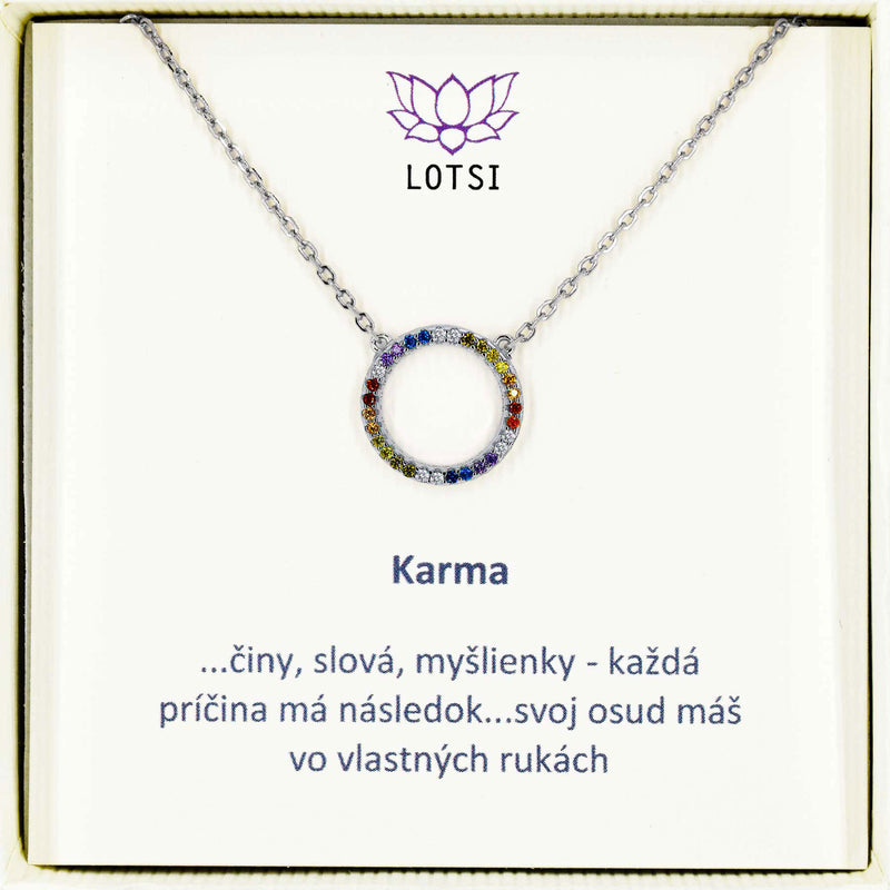 Silver chain Karma