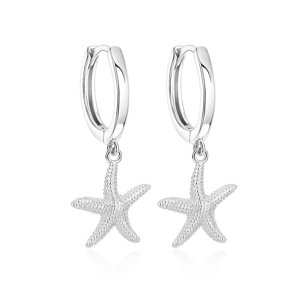 Silver earrings