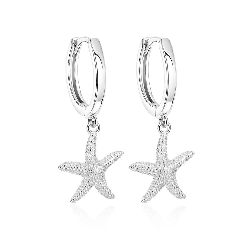 Silver earrings