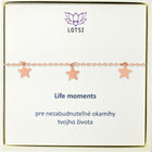 Silver bracelet Life moments