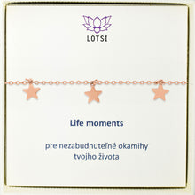 Silver bracelet Life moments
