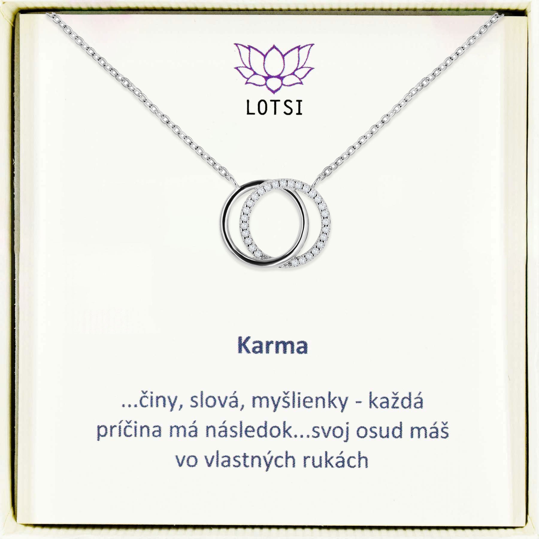 Silver chain Karma