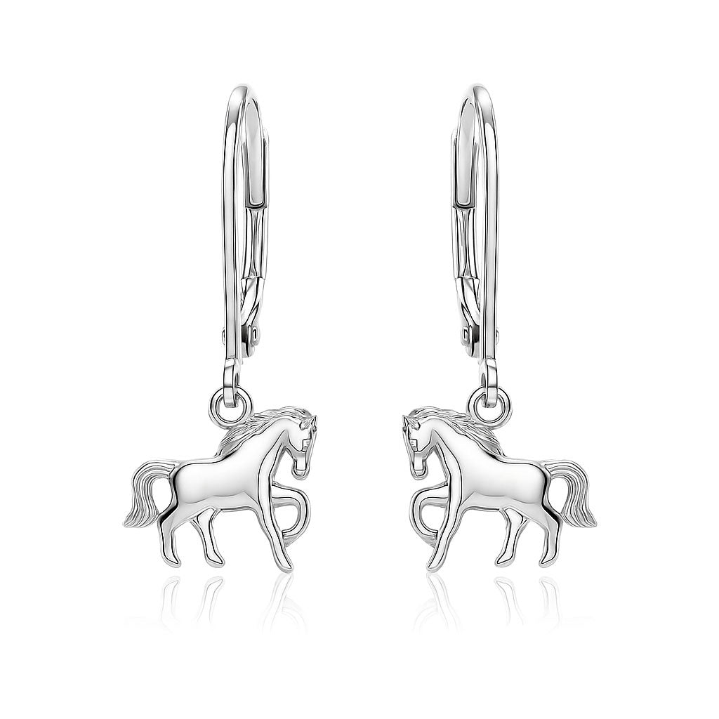 Silver earrings
