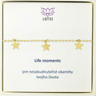 Silver bracelet Life moments