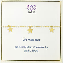 Silver bracelet Life moments