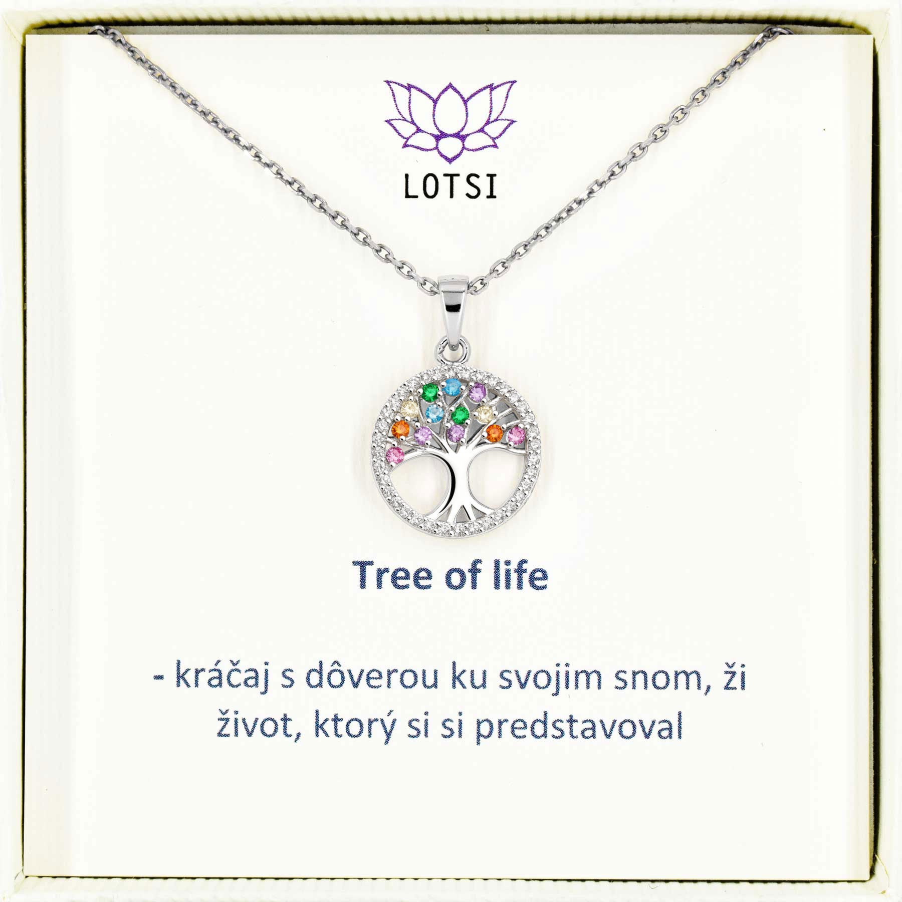Silver chain Tree of life