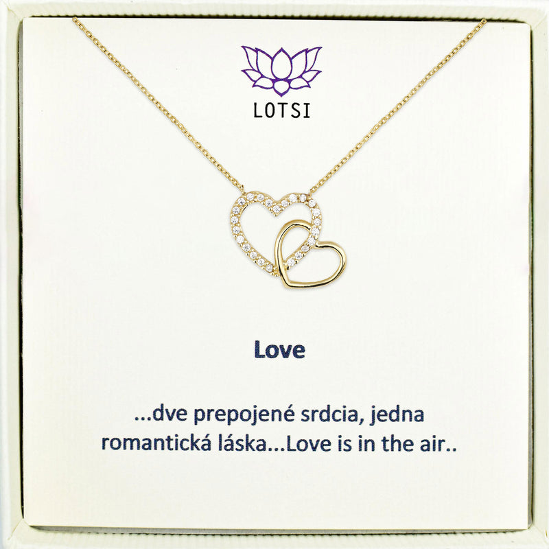 Gold chain Love gold