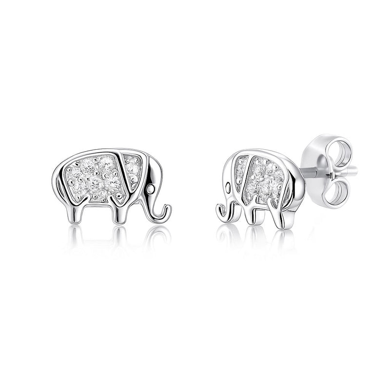 Silver earrings