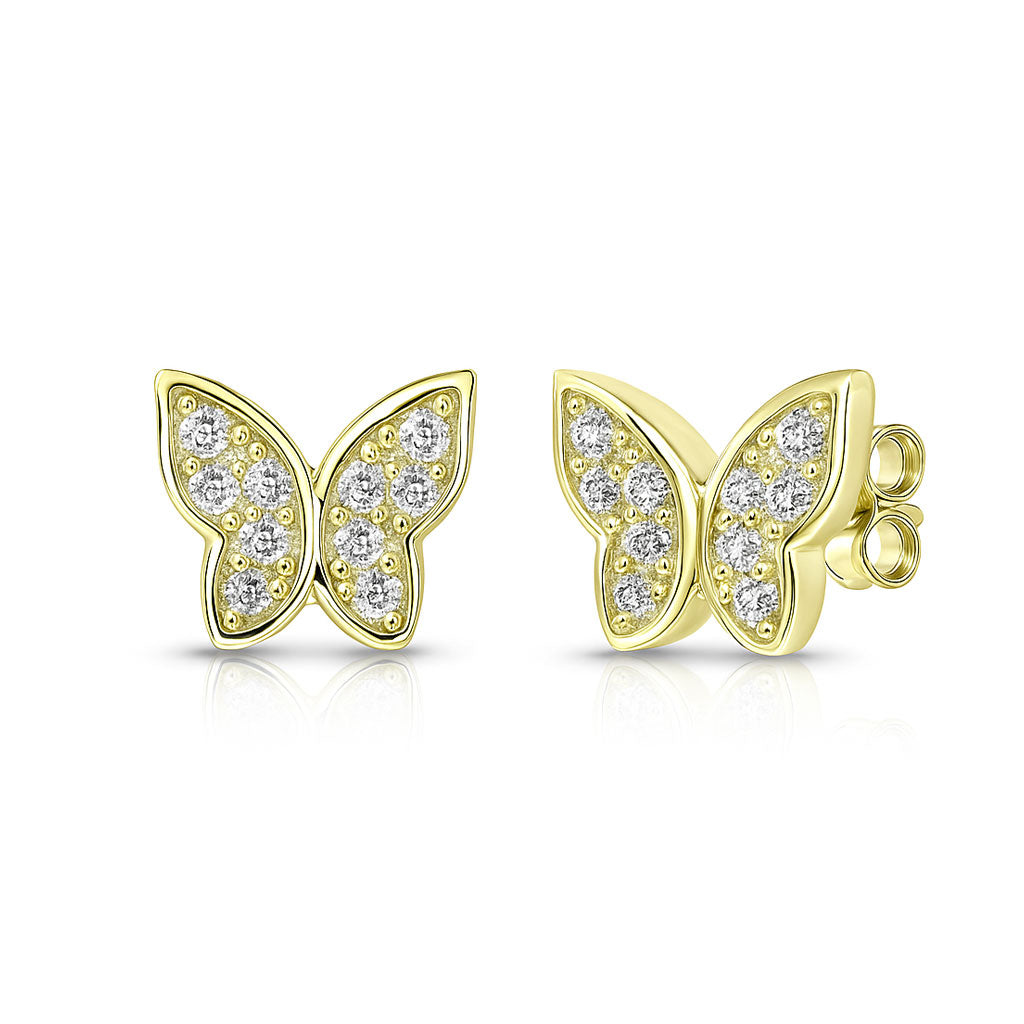 Silver earrings