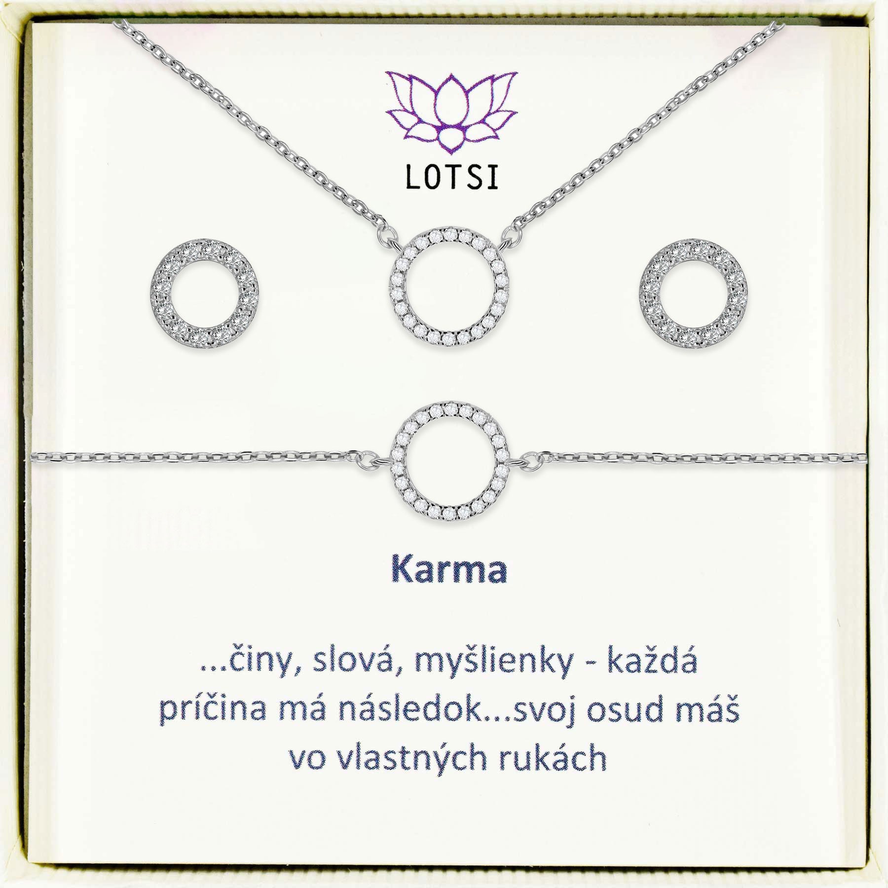 Karma silver set