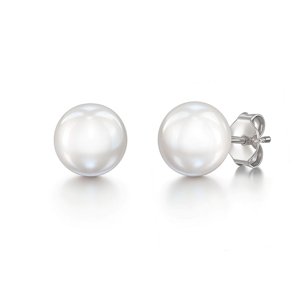 Silver earrings