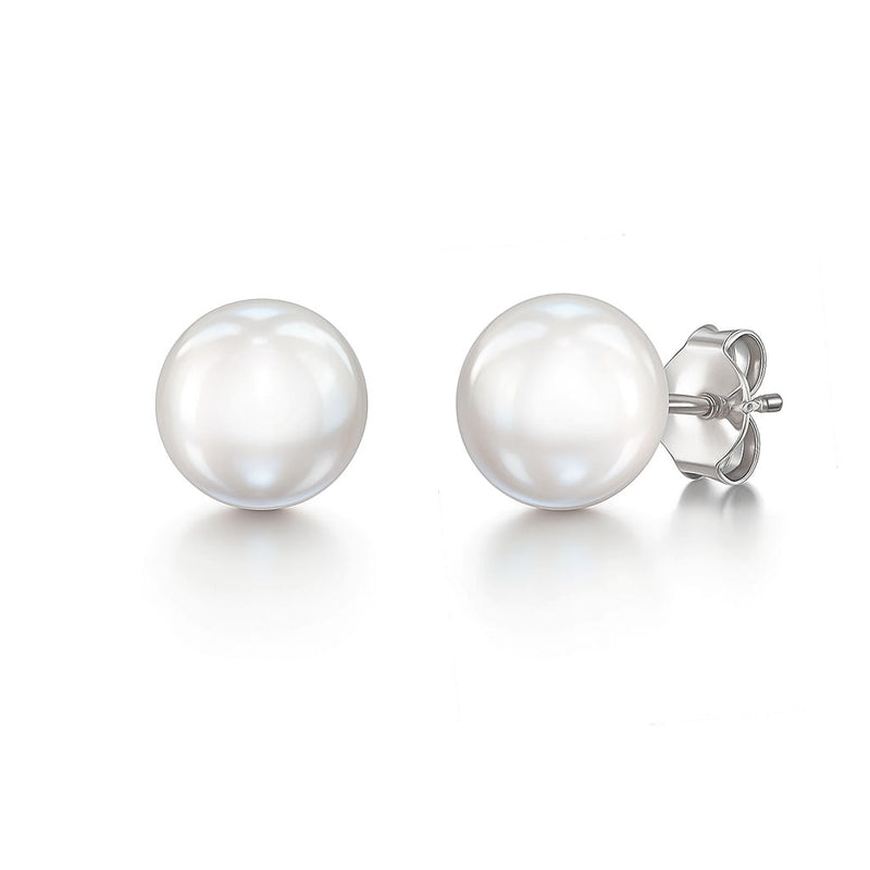 Silver earrings