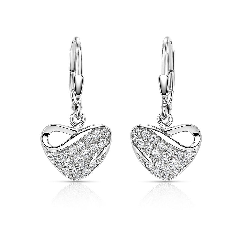 Silver earrings