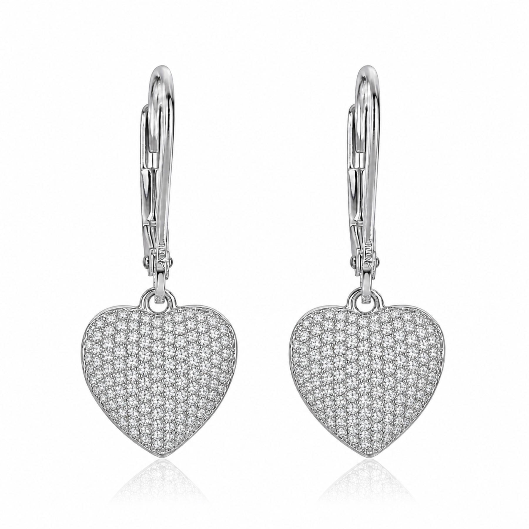 Silver earrings