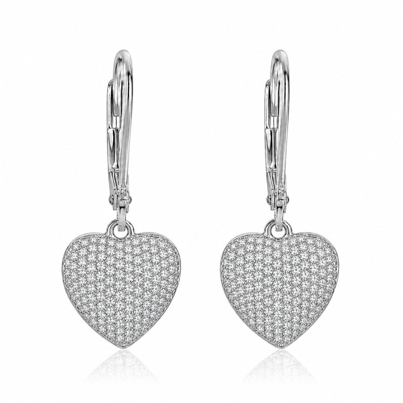 Silver earrings