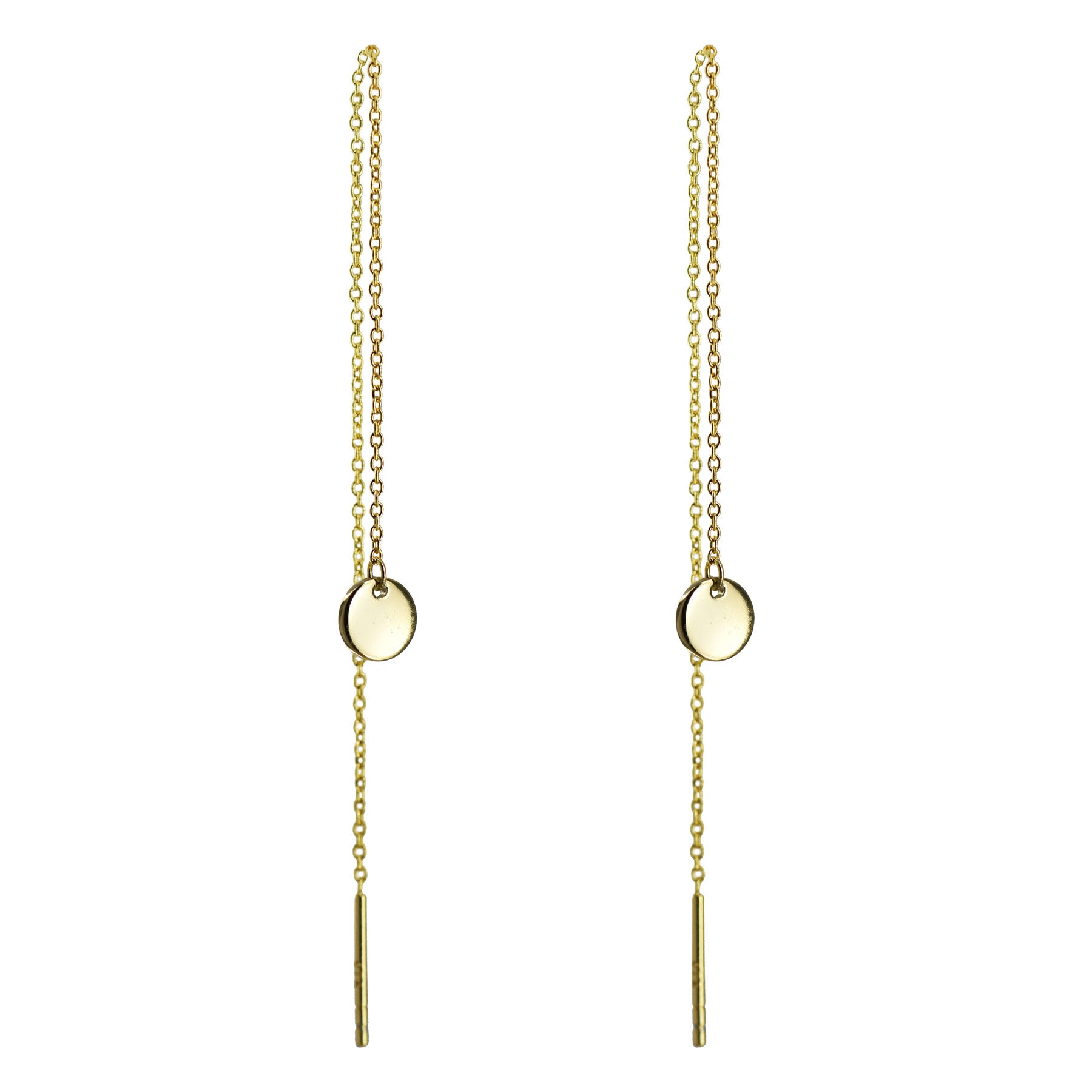 Silver earrings