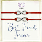 Silberarmbänder „Beste Freunde“