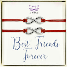 Silberarmbänder „Beste Freunde“