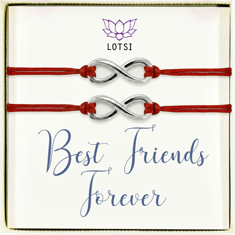 Silver Best Friends Bracelets