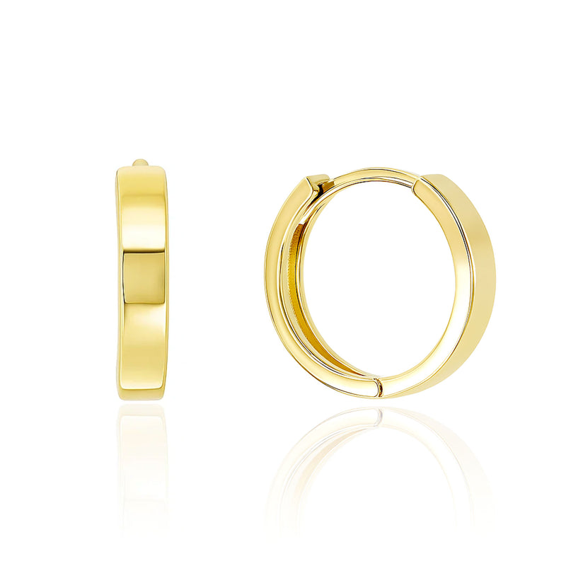 Gold earrings
