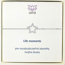 Silver bracelet Life moments