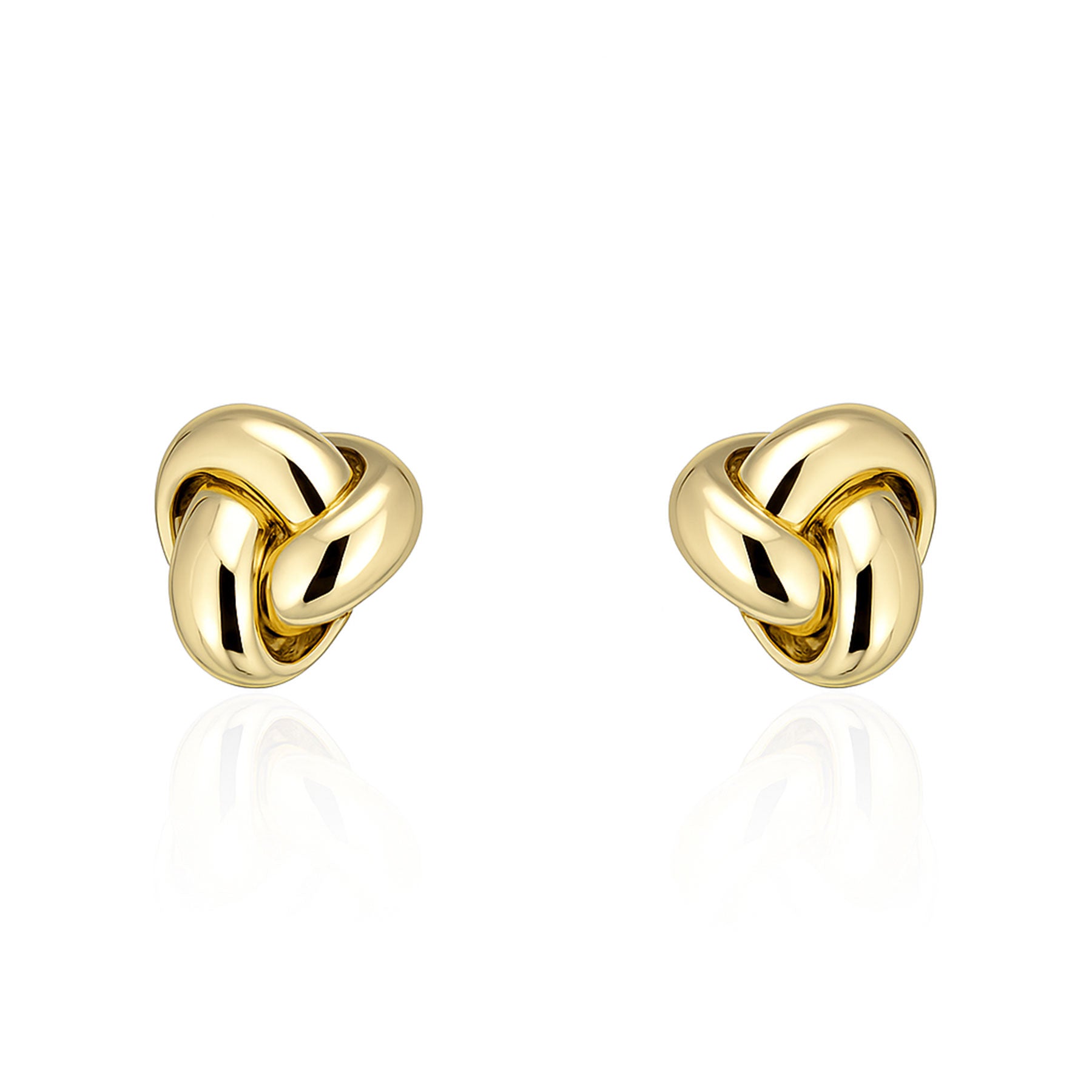 Gold earrings