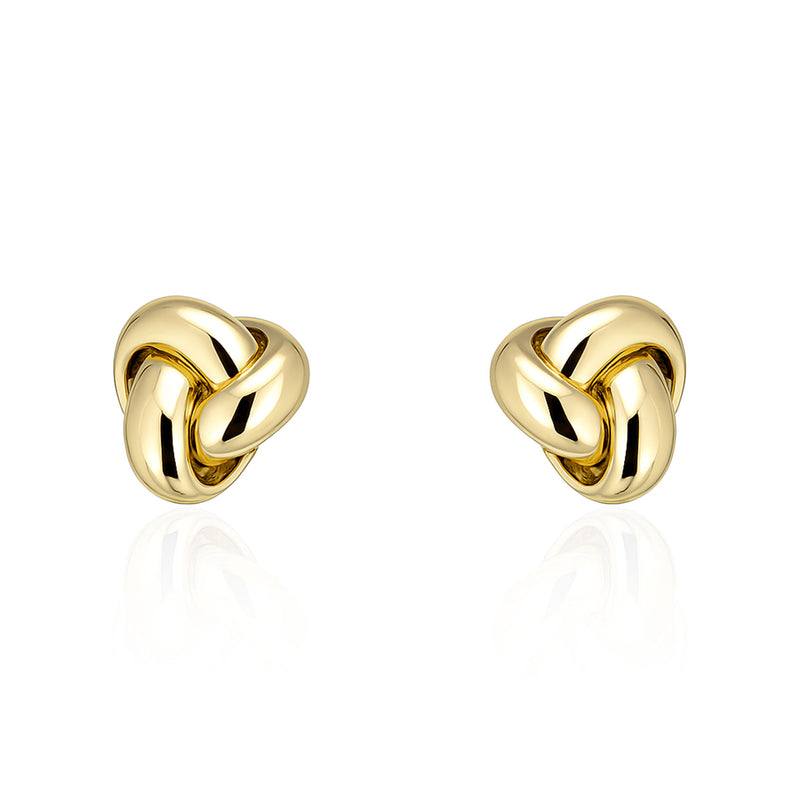 Gold earrings